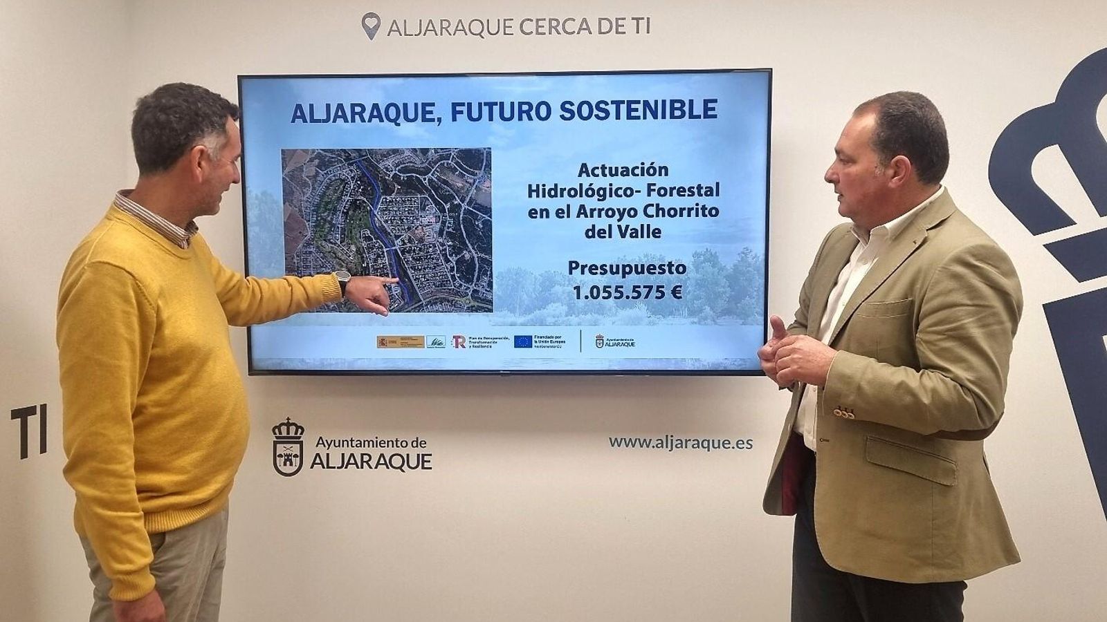 Presentación de la actuación en el arroyo