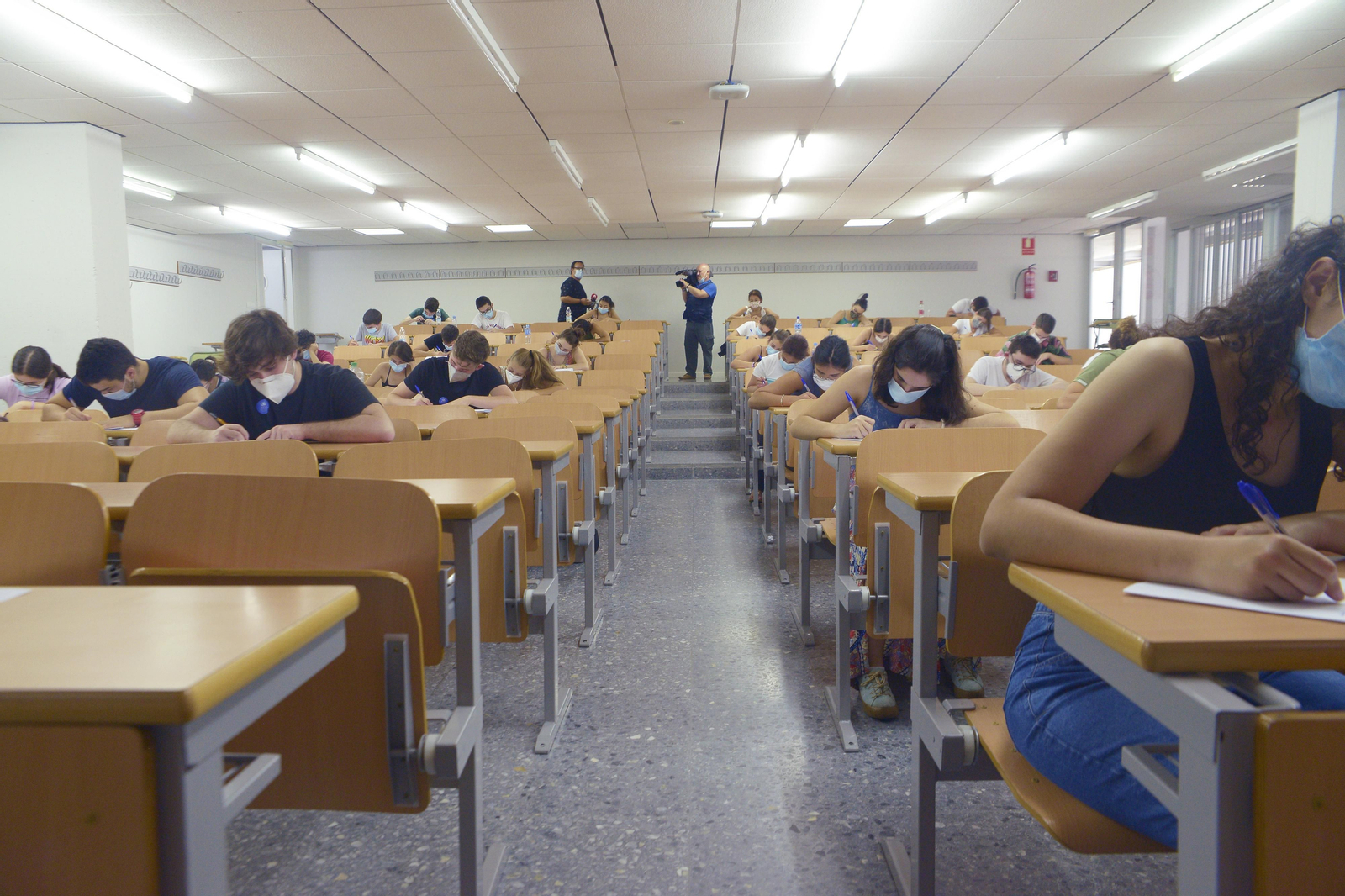 Fotos de las pruebas de la EBAU 2020 en Algeciras