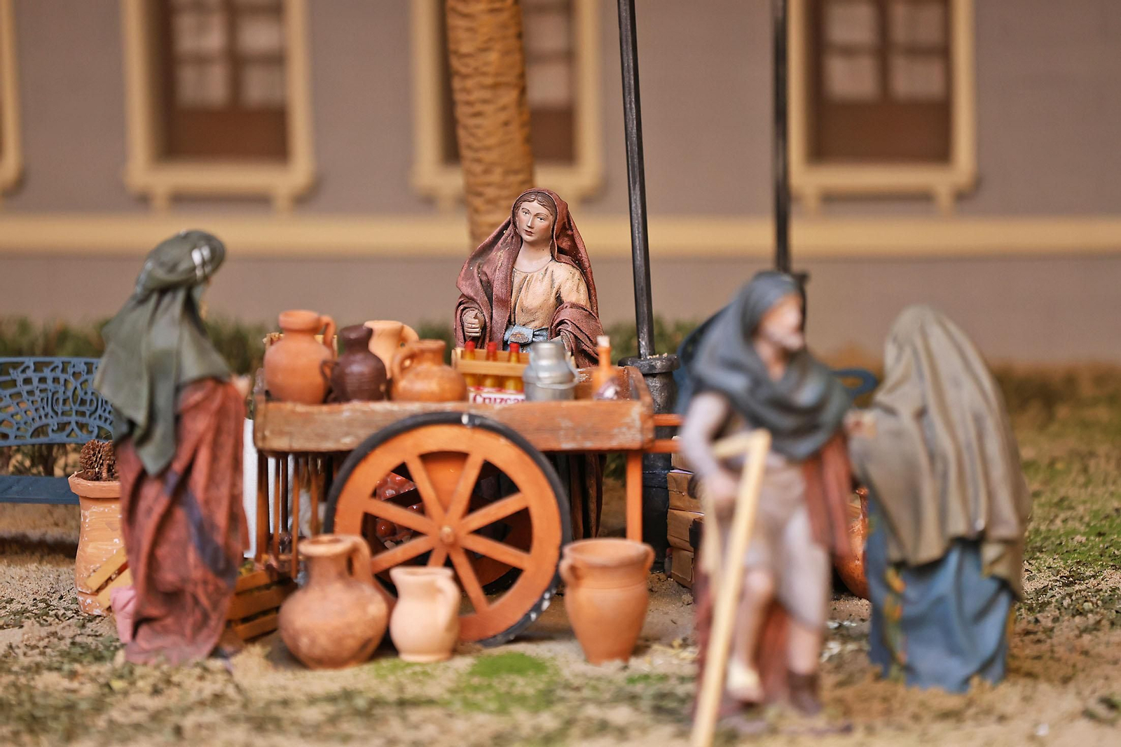 Imágenes de la inauguración del Belén del Ayuntamiento de Huelva