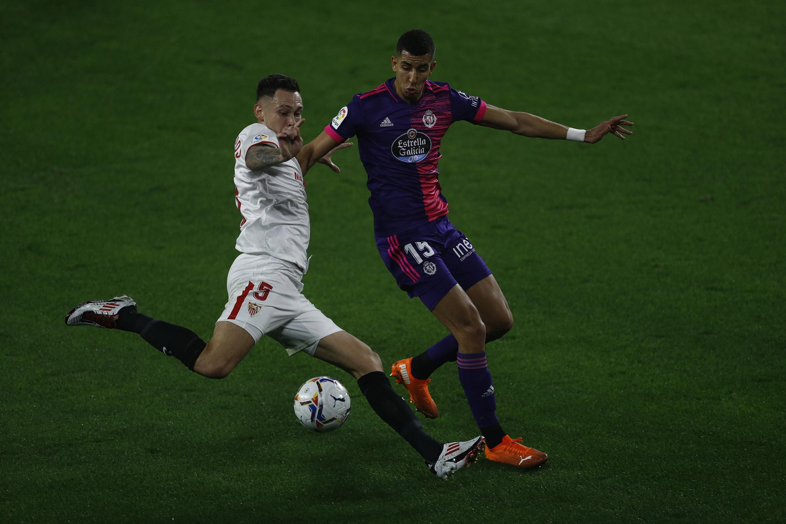 Las imágenes del Sevilla-Valladolid