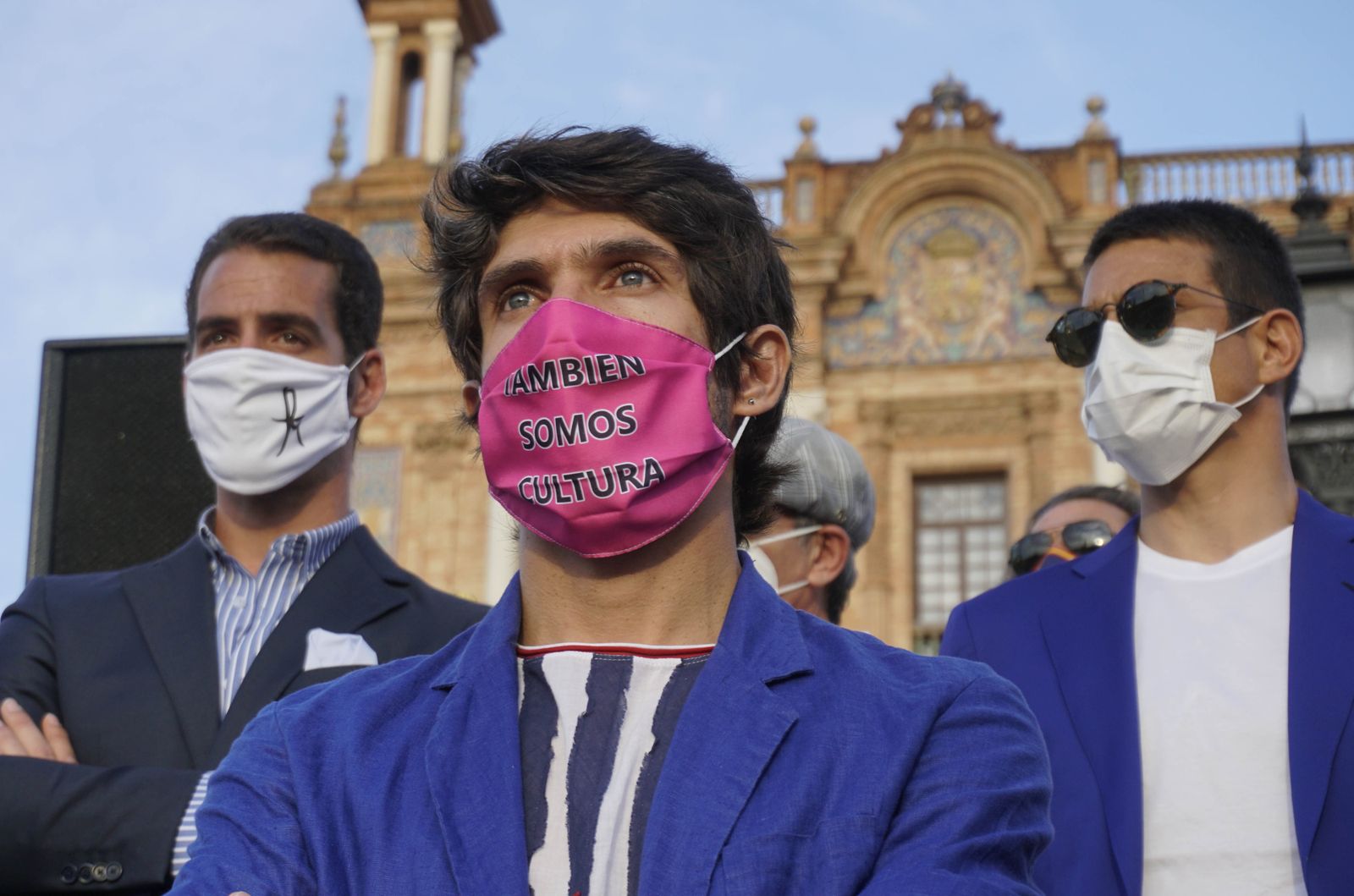 Las imágenes de la manifestación en favor de la tauromaquia