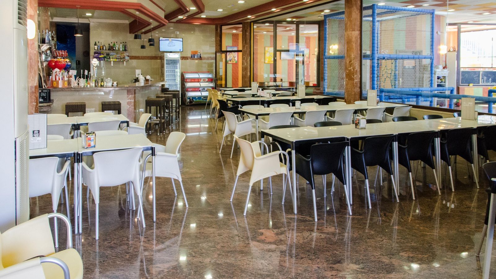 Zona infantil del restaurante Balcón del Genil