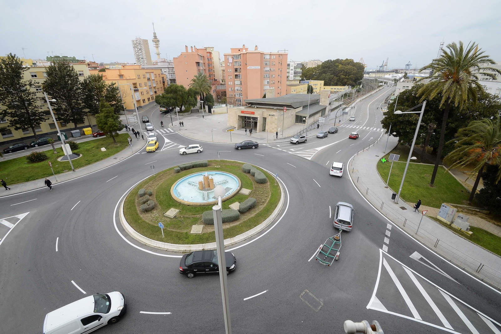 Zona de San Severiano donde tuvo lugar la agresión.