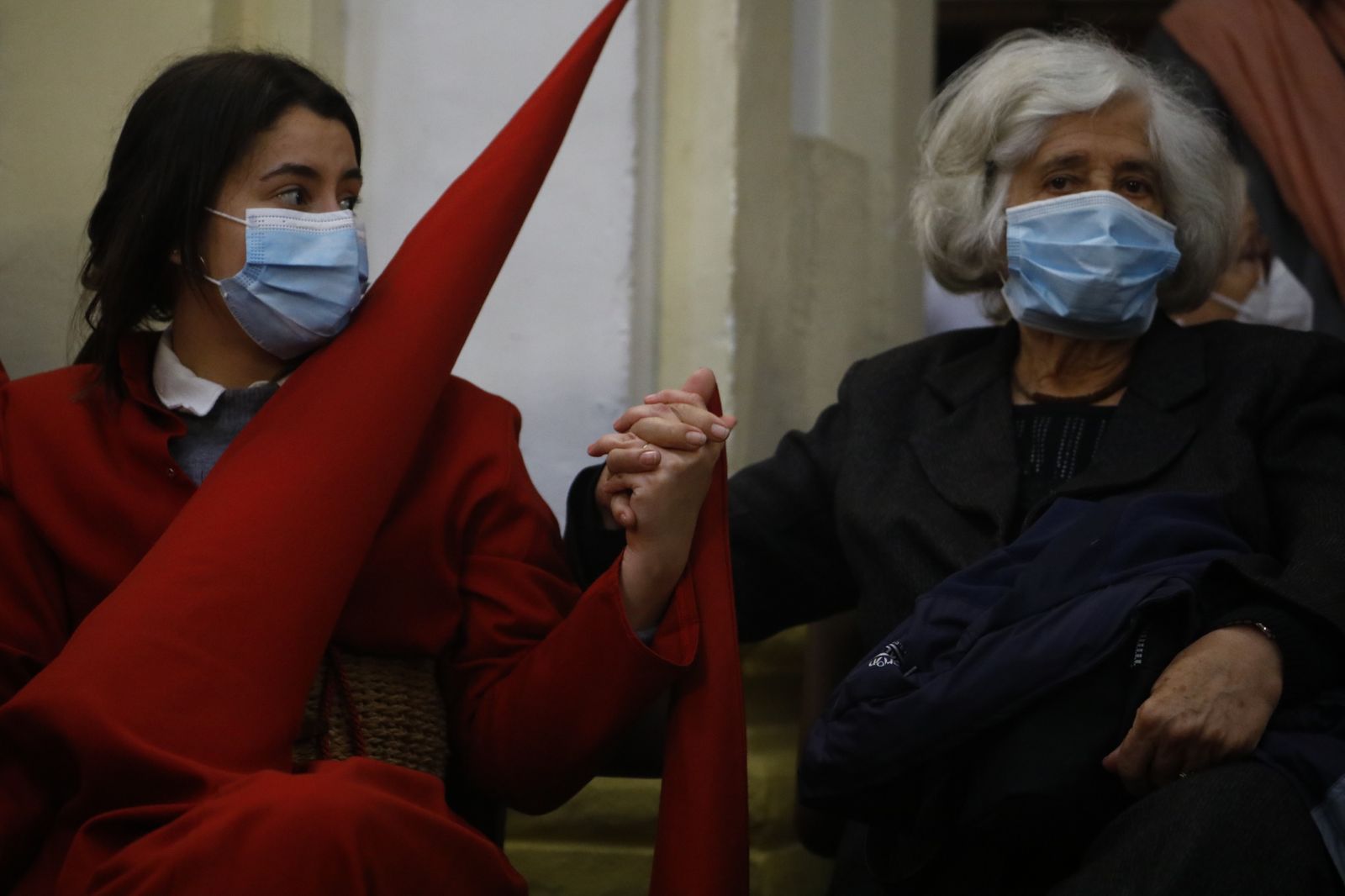 El Buen Suceso suspende su procesión del Martes Santo, en imágenes