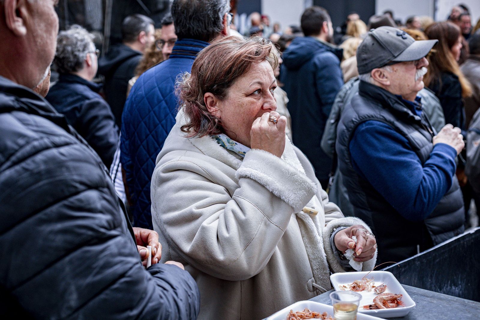 Las imágenes de la erizada popular del Carnaval de Cádiz 2026