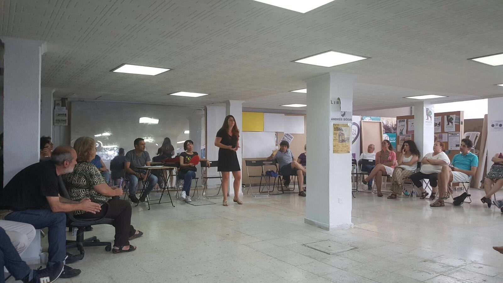 La asamblea de Participa.