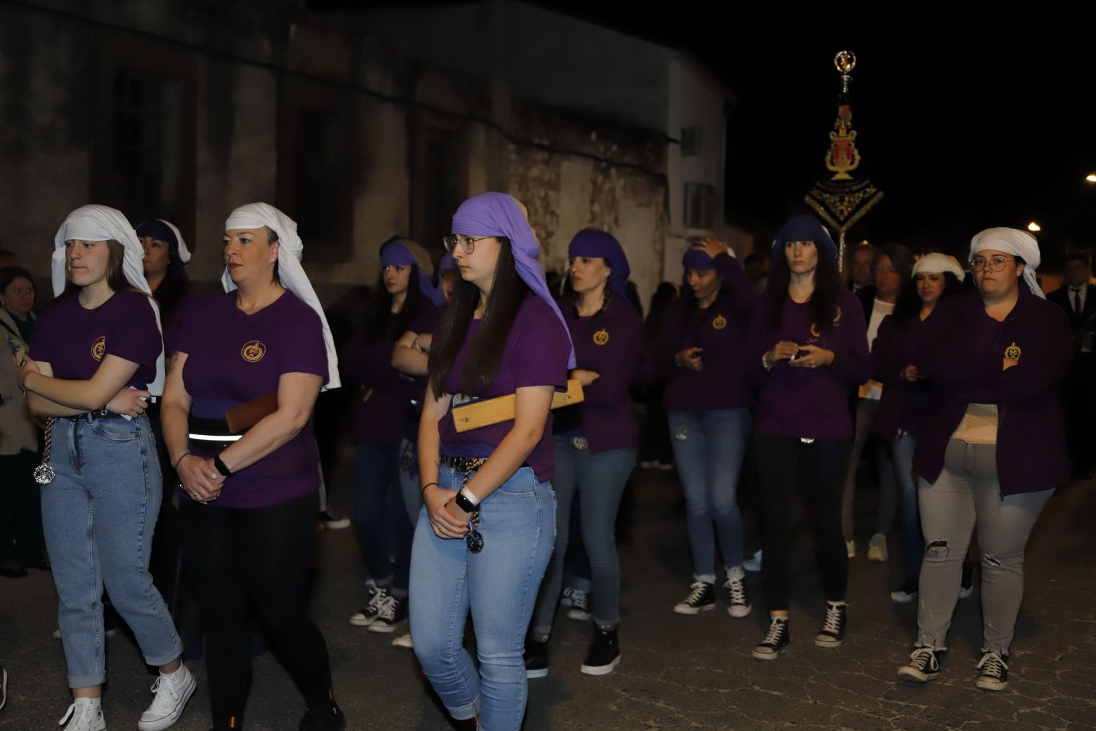 Miércoles Santo en Villanueva de Córdoba: La procesión del Santo Encuentro, en fotografías