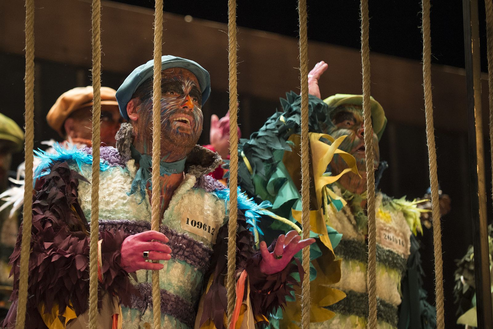 Las imágenes de la sexta función clasificatoria