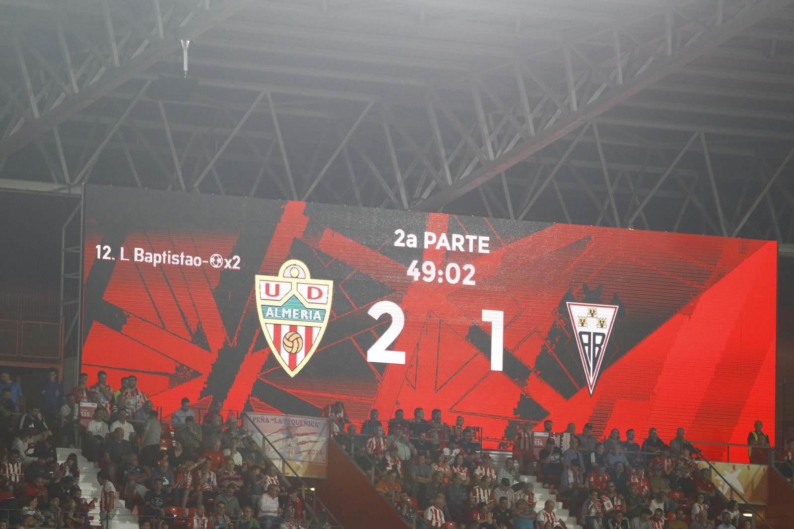 Las imágenes del partido U.D. Almería-Albacete Balompié