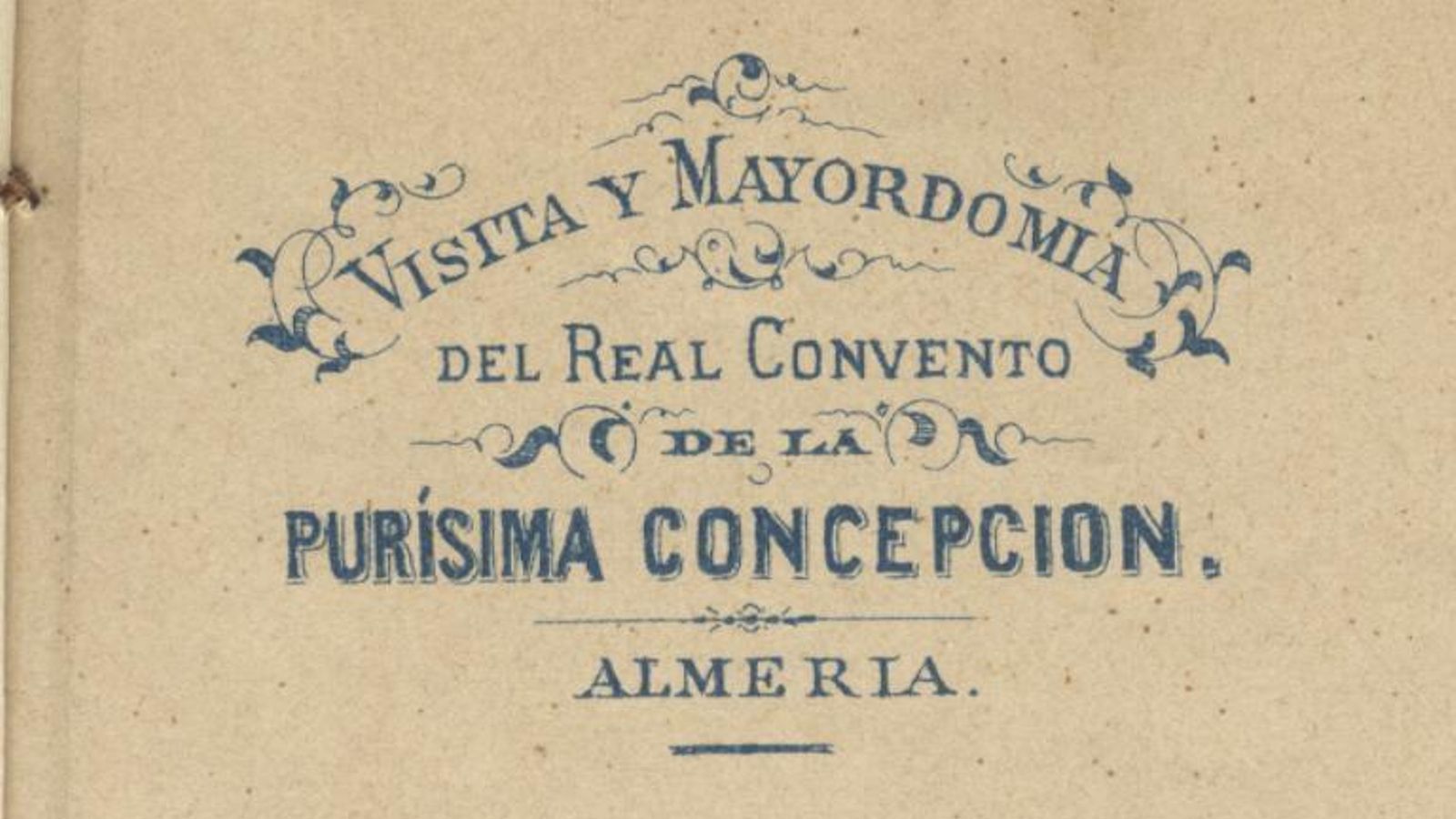 Sello de la Mayordomía, siglo XIX