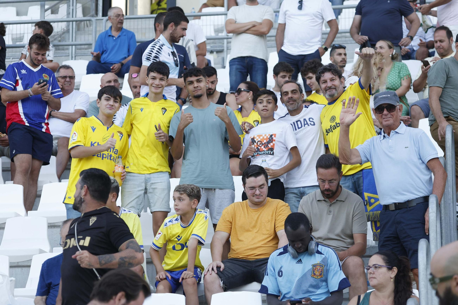 Las fotos del amistoso Cádiz CF - Al Ettifaq de Arabia Saudí en La Línea