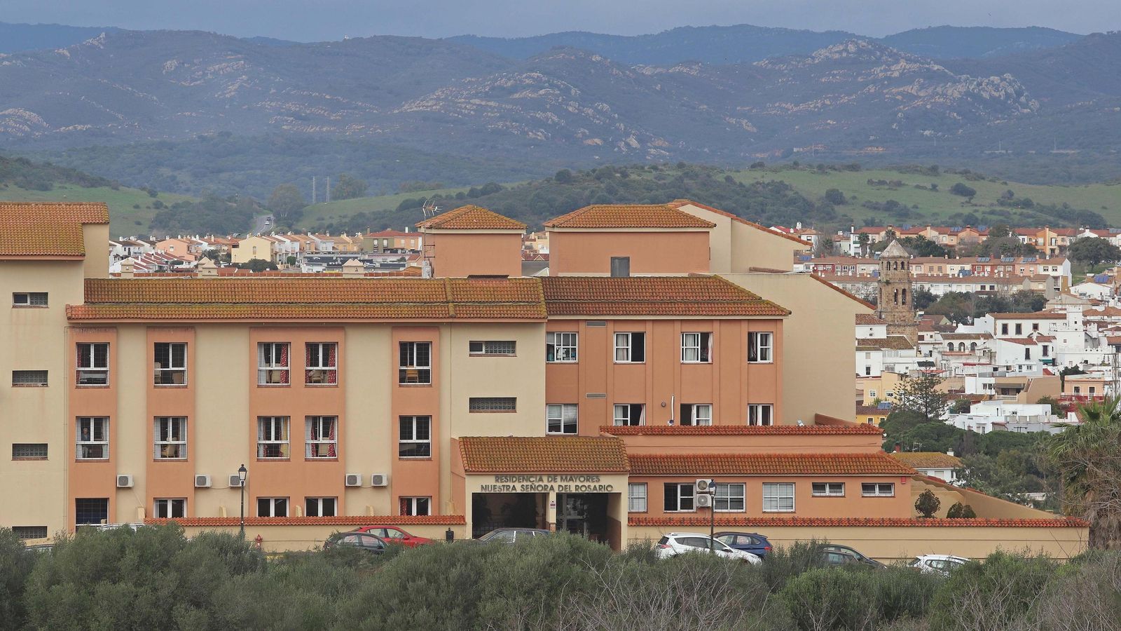 Vista general de la residencia.