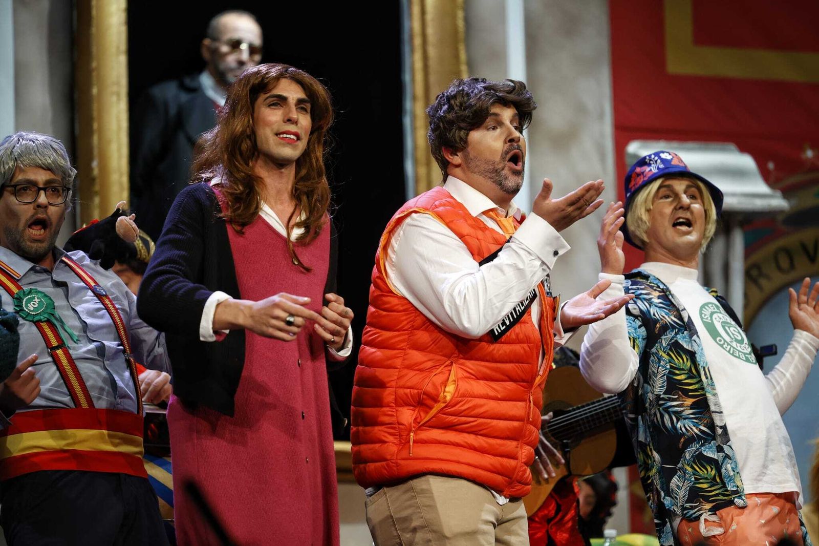 Chirigota 'Aquí falto yo'.