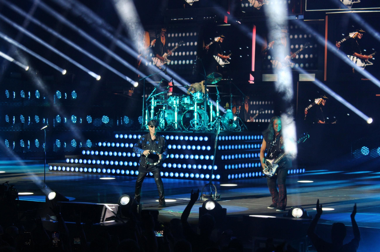 El grupo Scorpions en su concierto en Starlite Occident