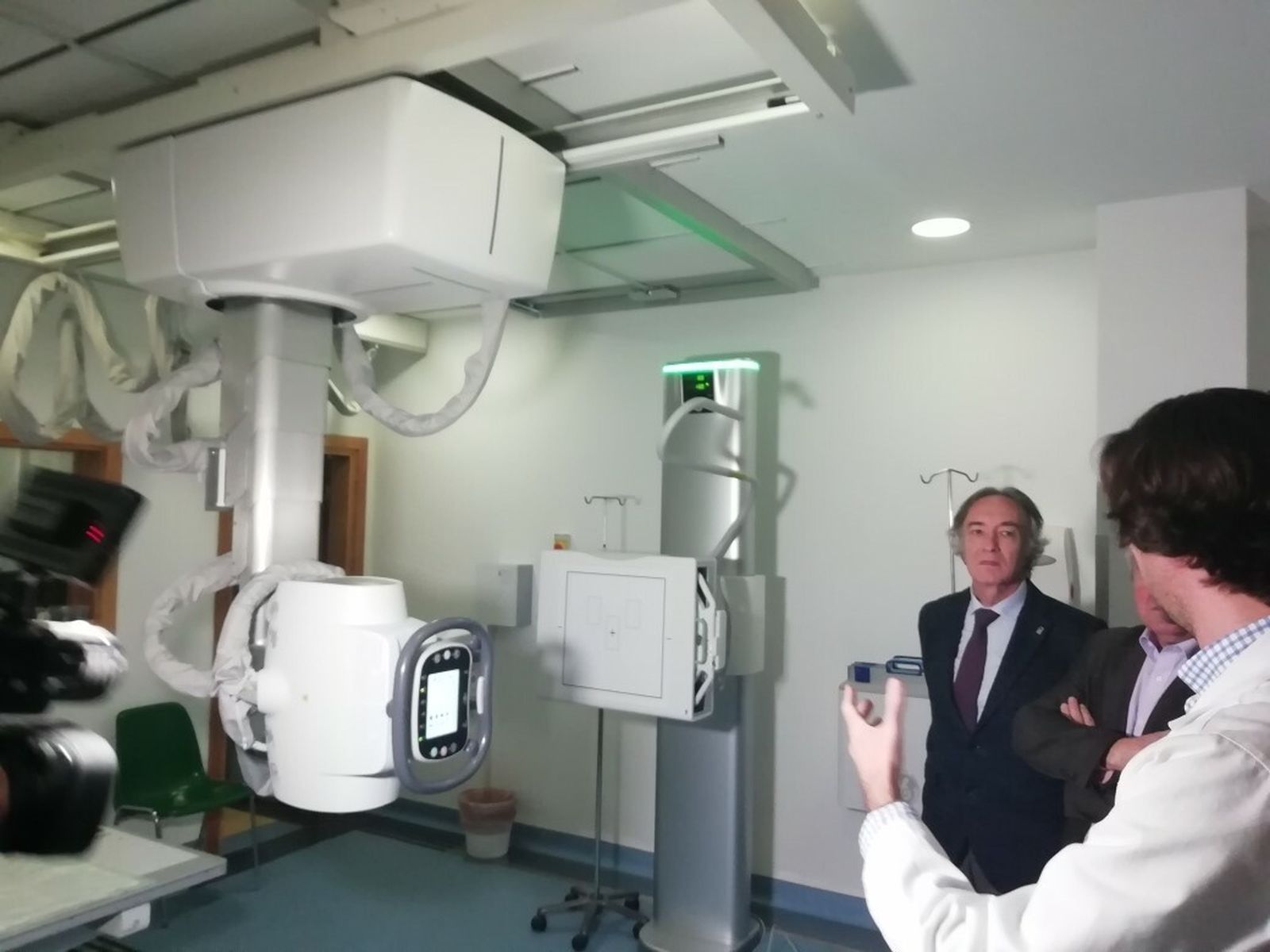 El hospital de Motril cuenta con una sala  de radiología robotizada