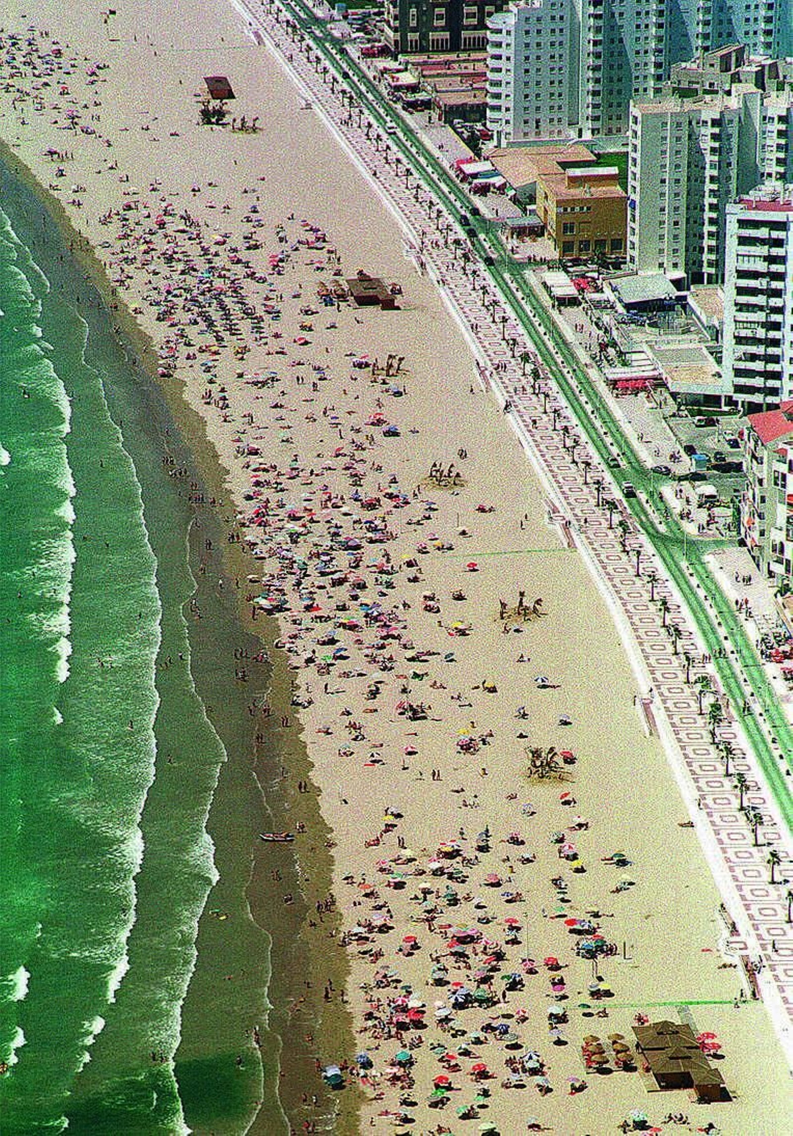 Una vista aérea de Valdelagrana, en una imagen de archivo.
