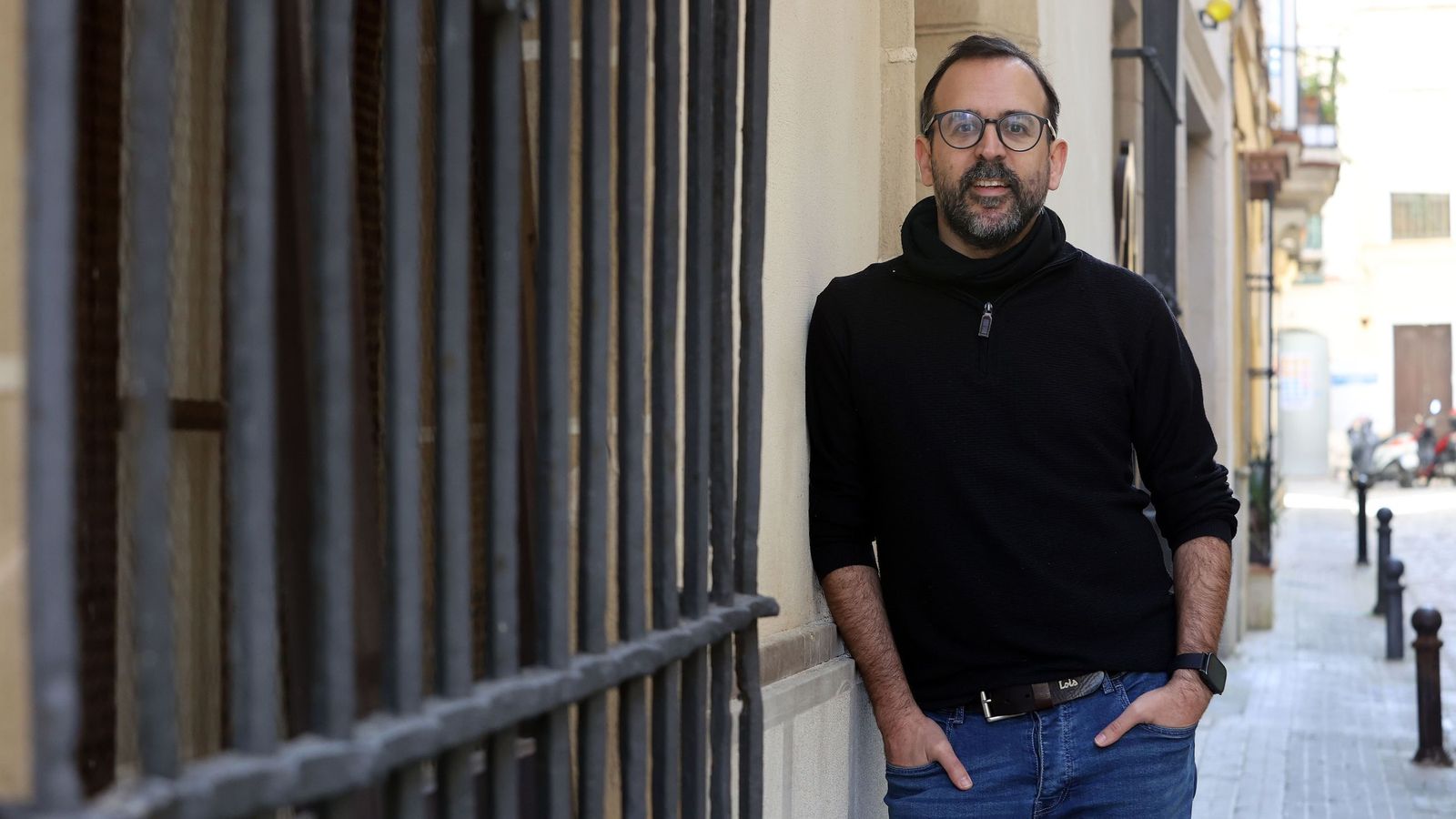 El escritor Javier López Menacho.