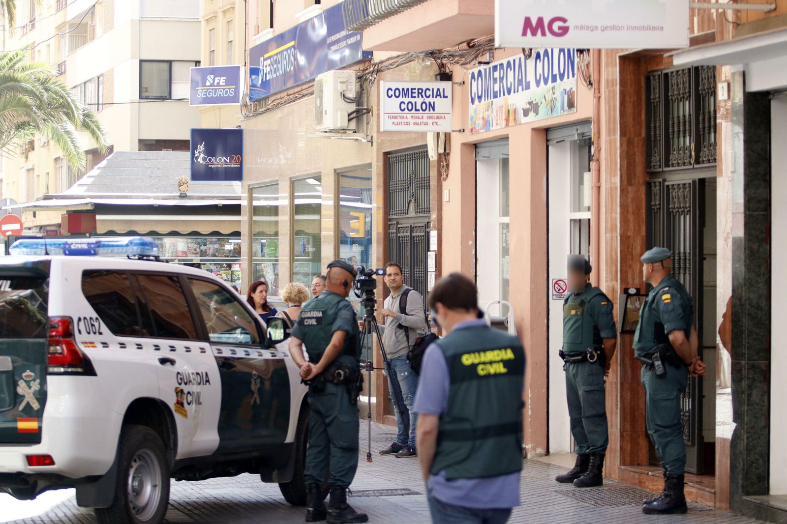 Las fotos de la operación contra el blanqueo y el narcotráfico