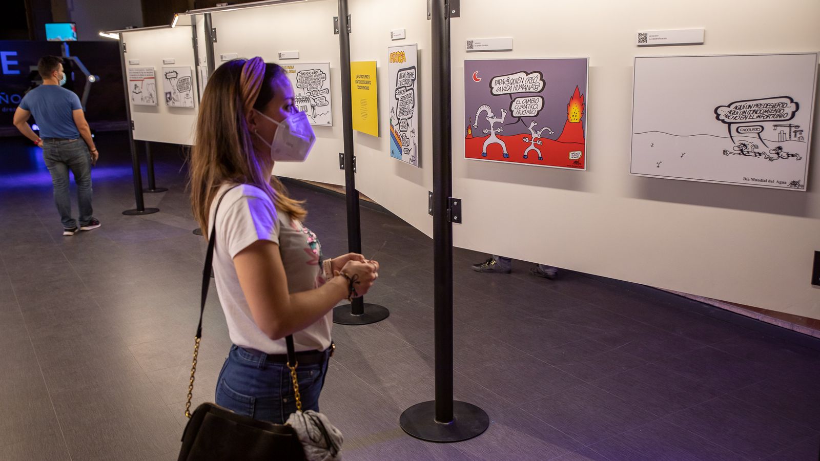 La exposición arrancó el pasado 2019 en Madrid, y ha itinerado hasta ahora por ciudades como San Sebastián, Barcelona, Pamplona o Valladolid, y estará en Sevilla hasta el próximo 15 de junio .