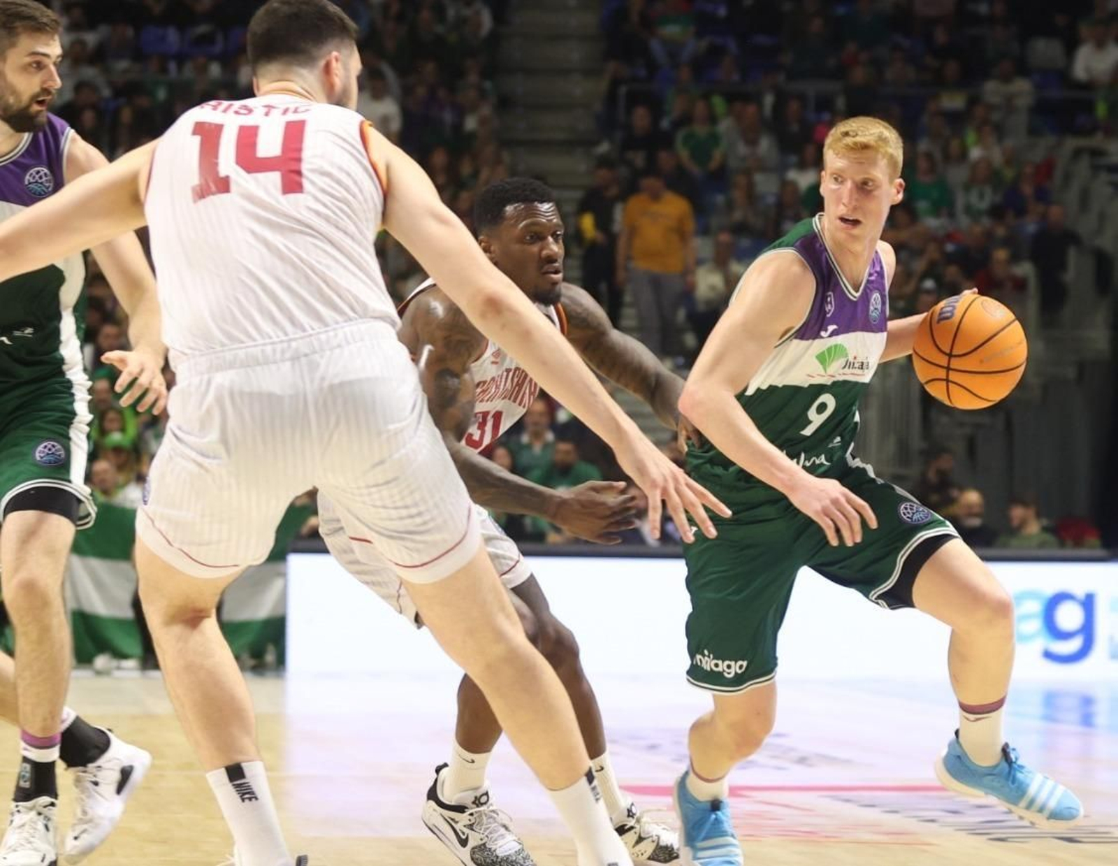 Las fotos del Unicaja-Galatasaray