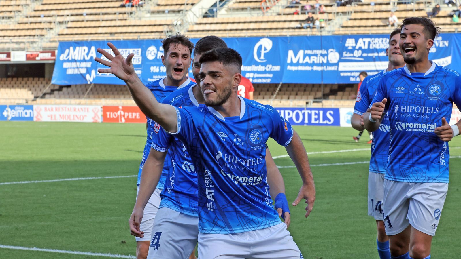 El azulino está convencido del ascenso del equipo.