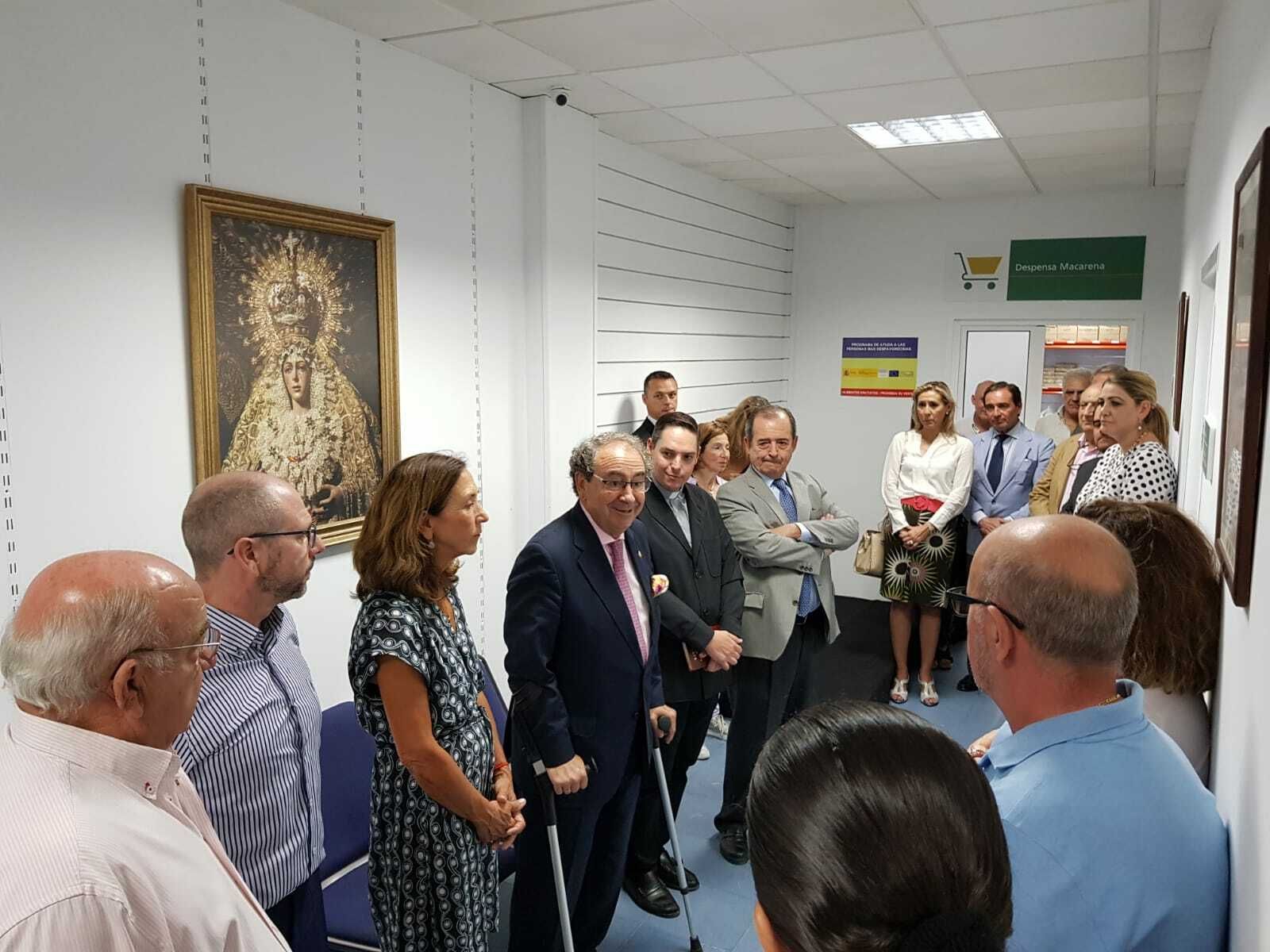 La Hermandad de la Macarena estrena local para su Asistencia Local.