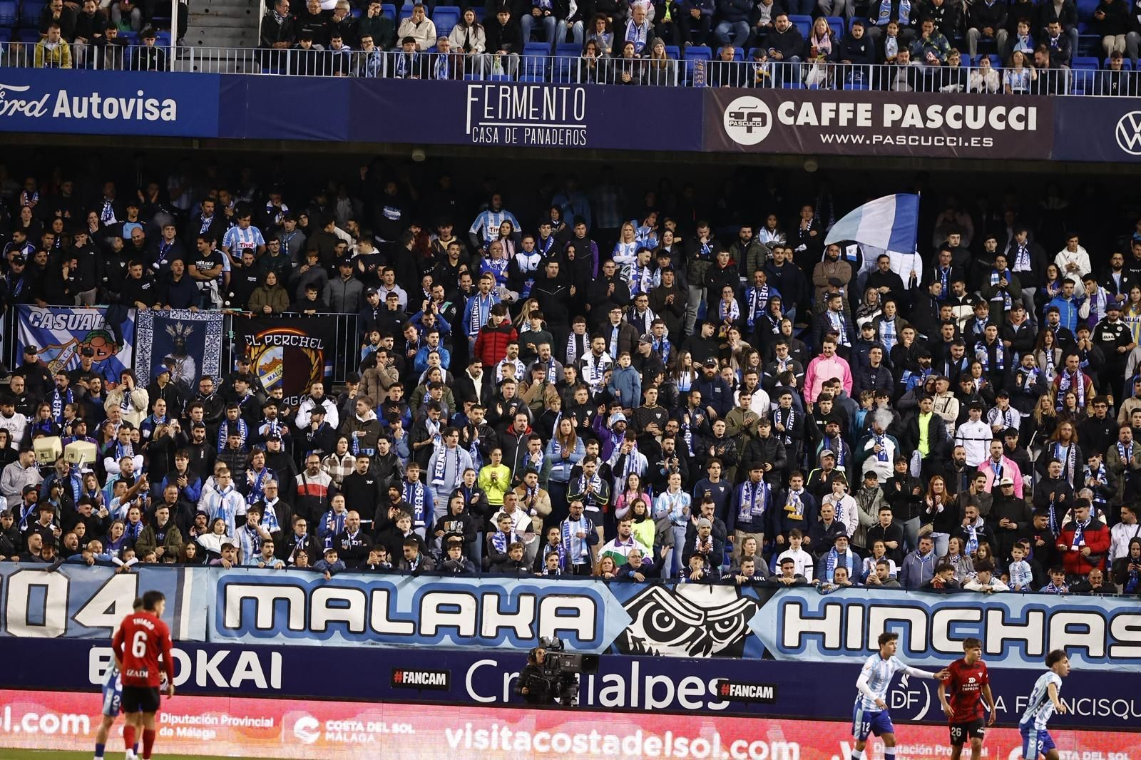 Búscate en las gradas de La Rosaleda en el Málaga CF-Mirandés