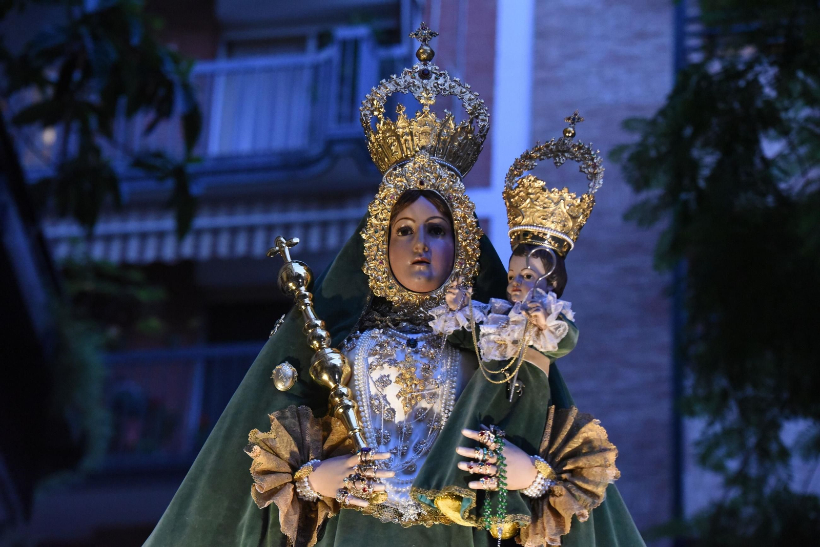 La procesión de la Virgen de Araceli por las calles de Córdoba