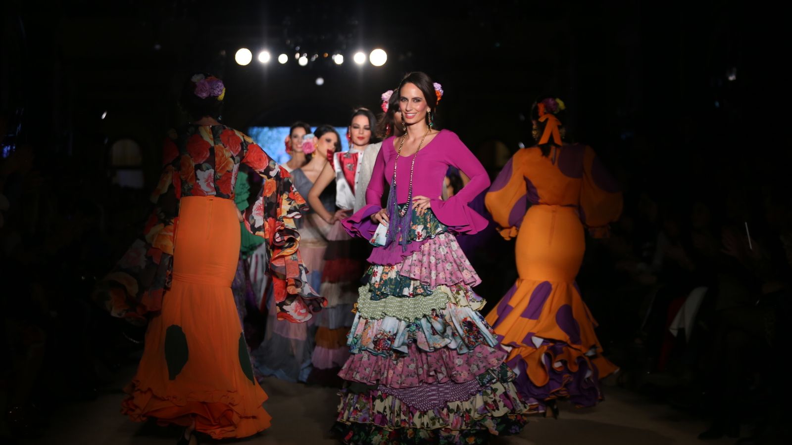 El Ajolí, fotos del desfile en We Love Flamenco 2019