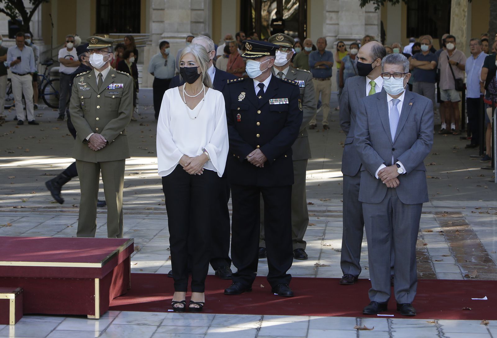 Acto militar por el Día de la Hispanidad