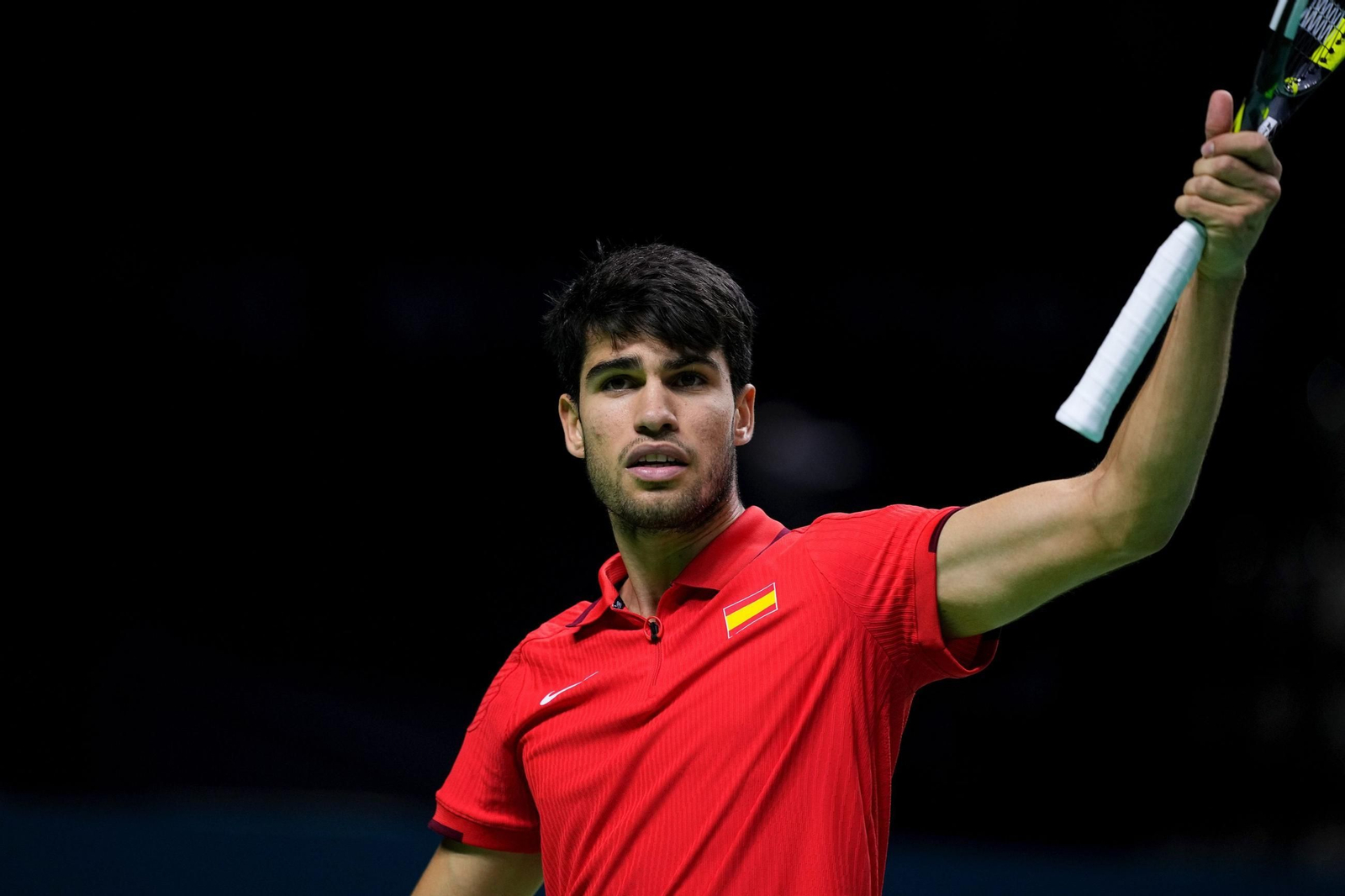 Las fotos de la derrota de España en el dobles ante Países Bajos