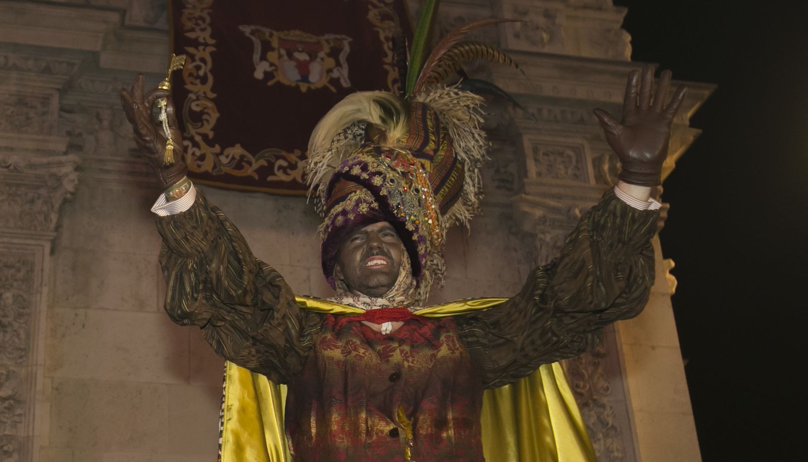 El recorrido del Heraldo Real, en imágenes