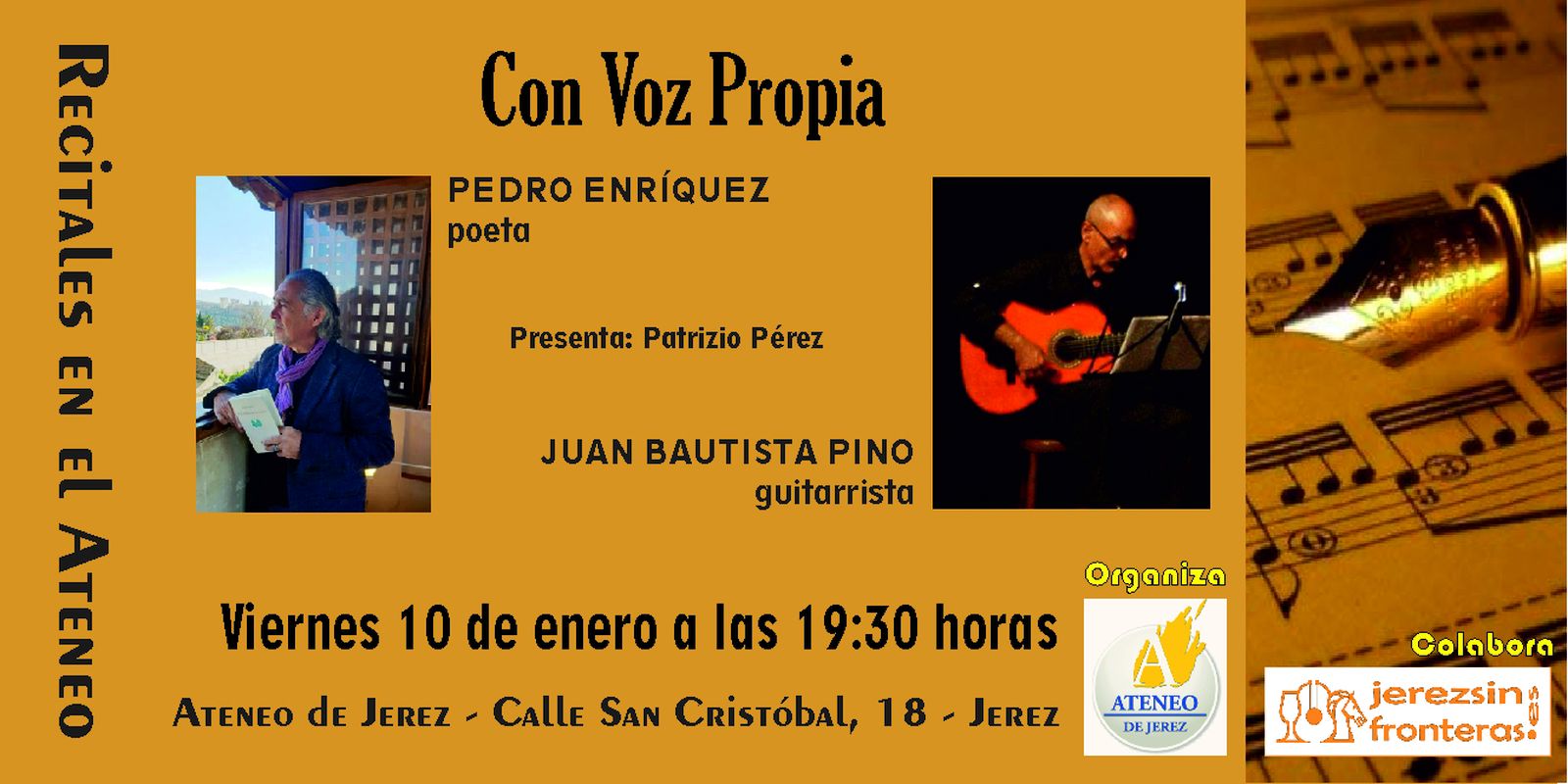 Cartel de la propuesta.