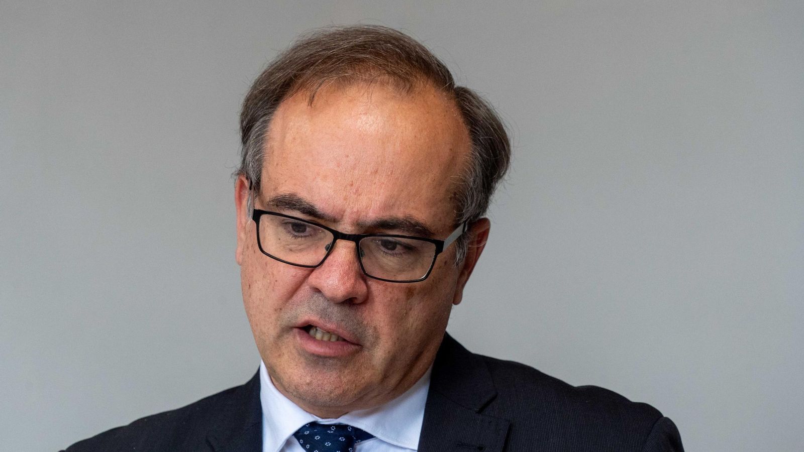 El director del parque energético de La Rábida de Moeve, Jorge Acitores.