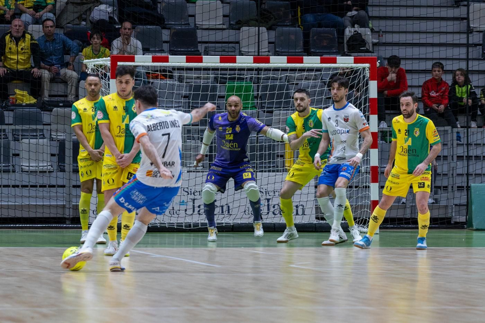 Las mejores imágenes del empate entre Jaén FS y Wanapix Sala 10 Zaragoza