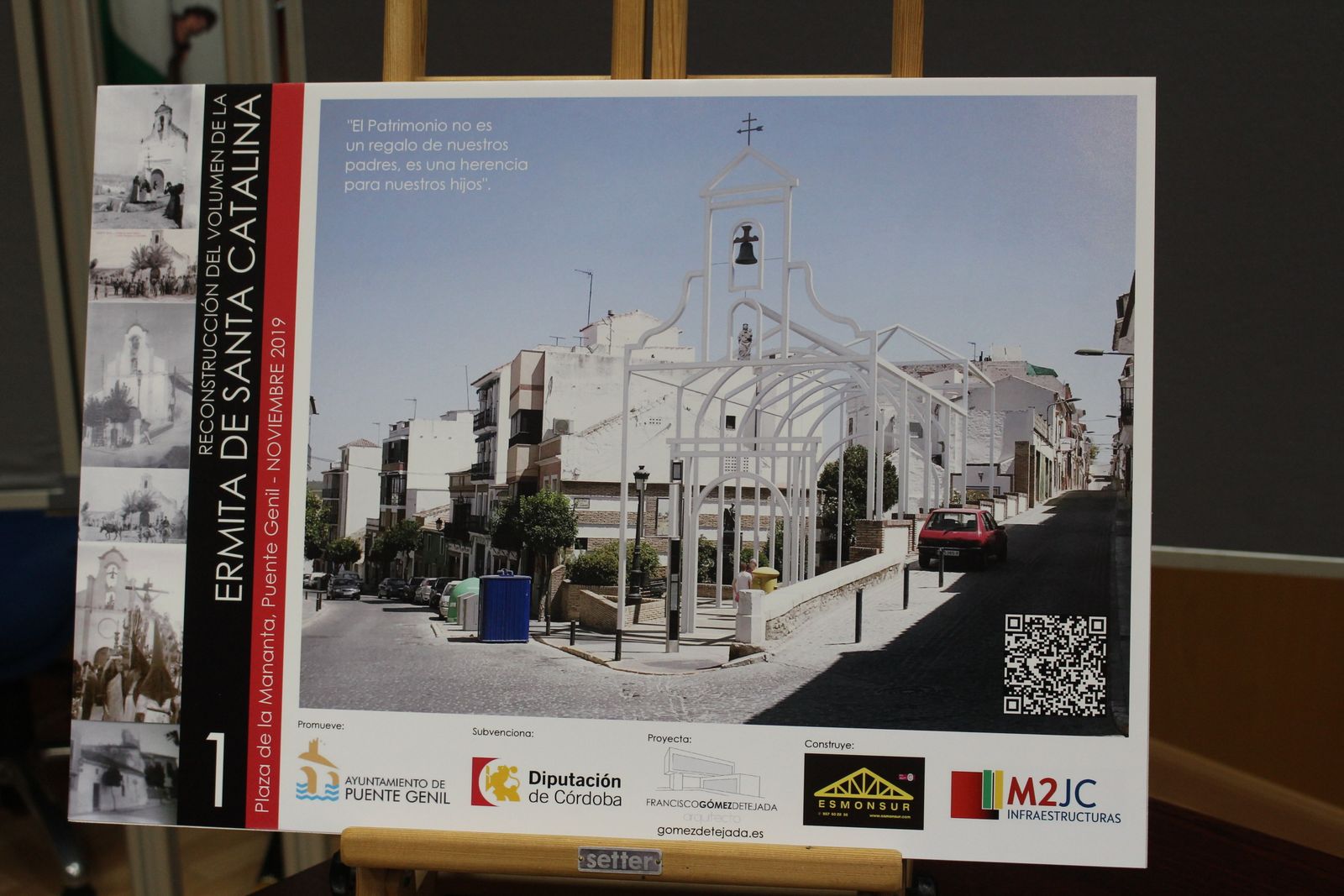 Así será el resultado de la reconstrucción en acero.