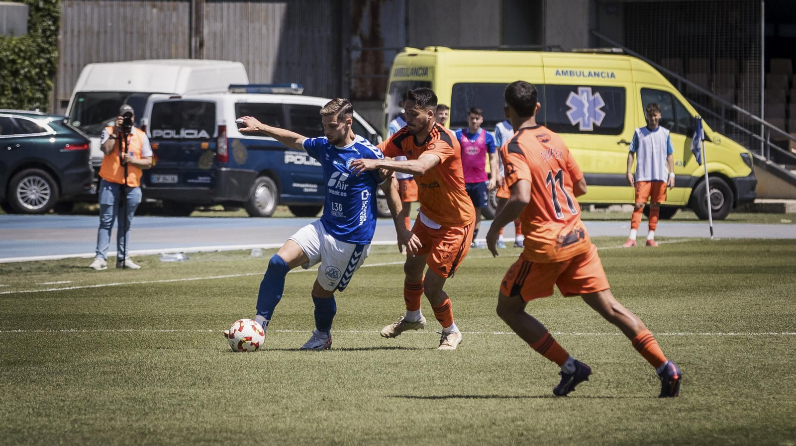 Las imágenes del derbi entre Xerez DFC y Xerez CD en Chapín