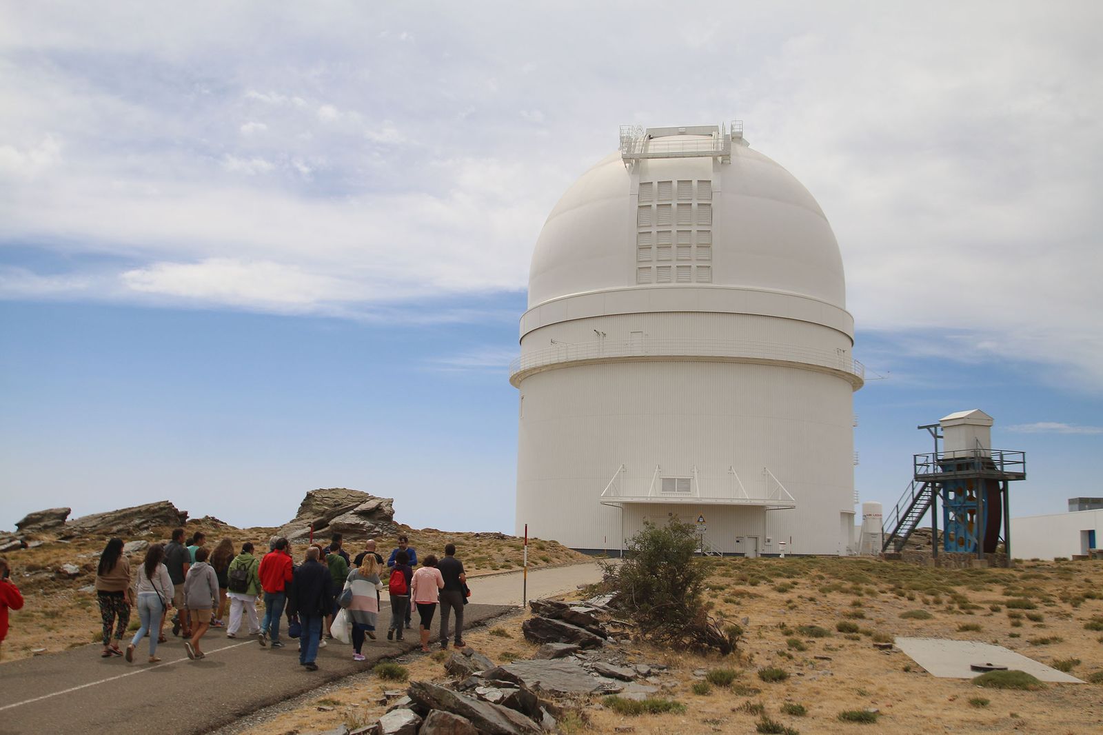 Observatorio de Calar Alto, en la Sierra de los Filabres.