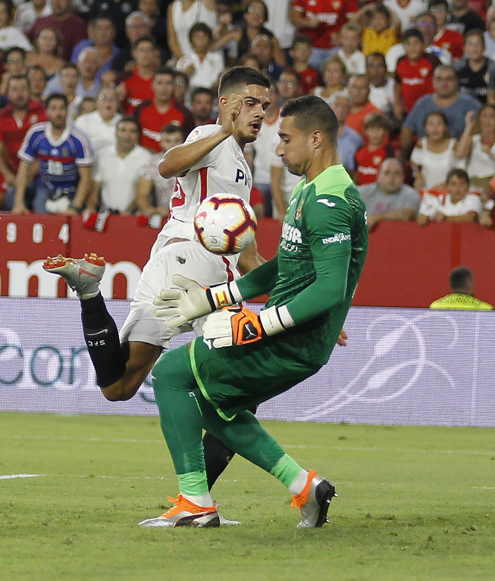 Las imágenes del Sevilla-Villarreal