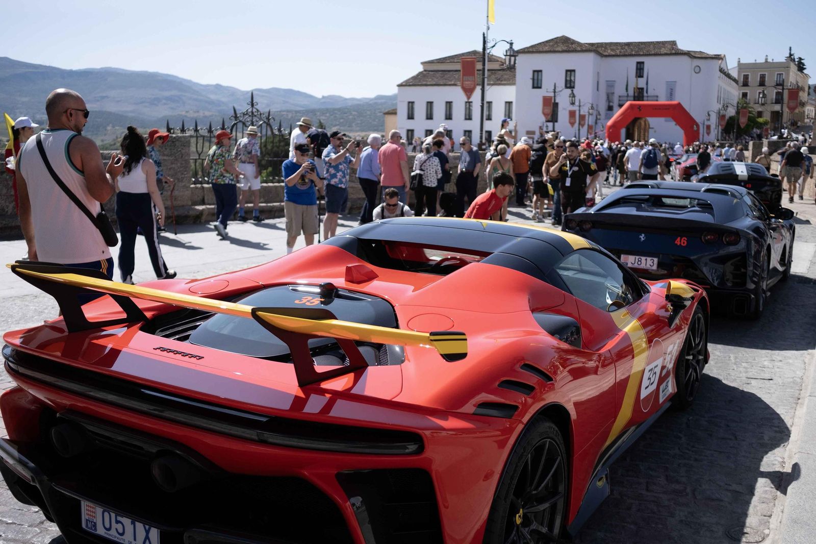 Ronda se llena de ferraris, en imágenes