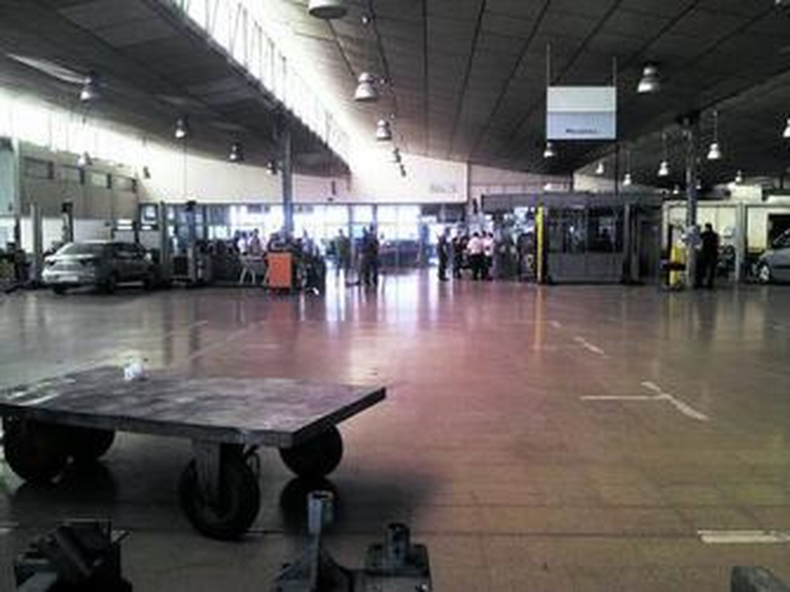 Los instalaciones de Fajisa están vacías desde ayer.