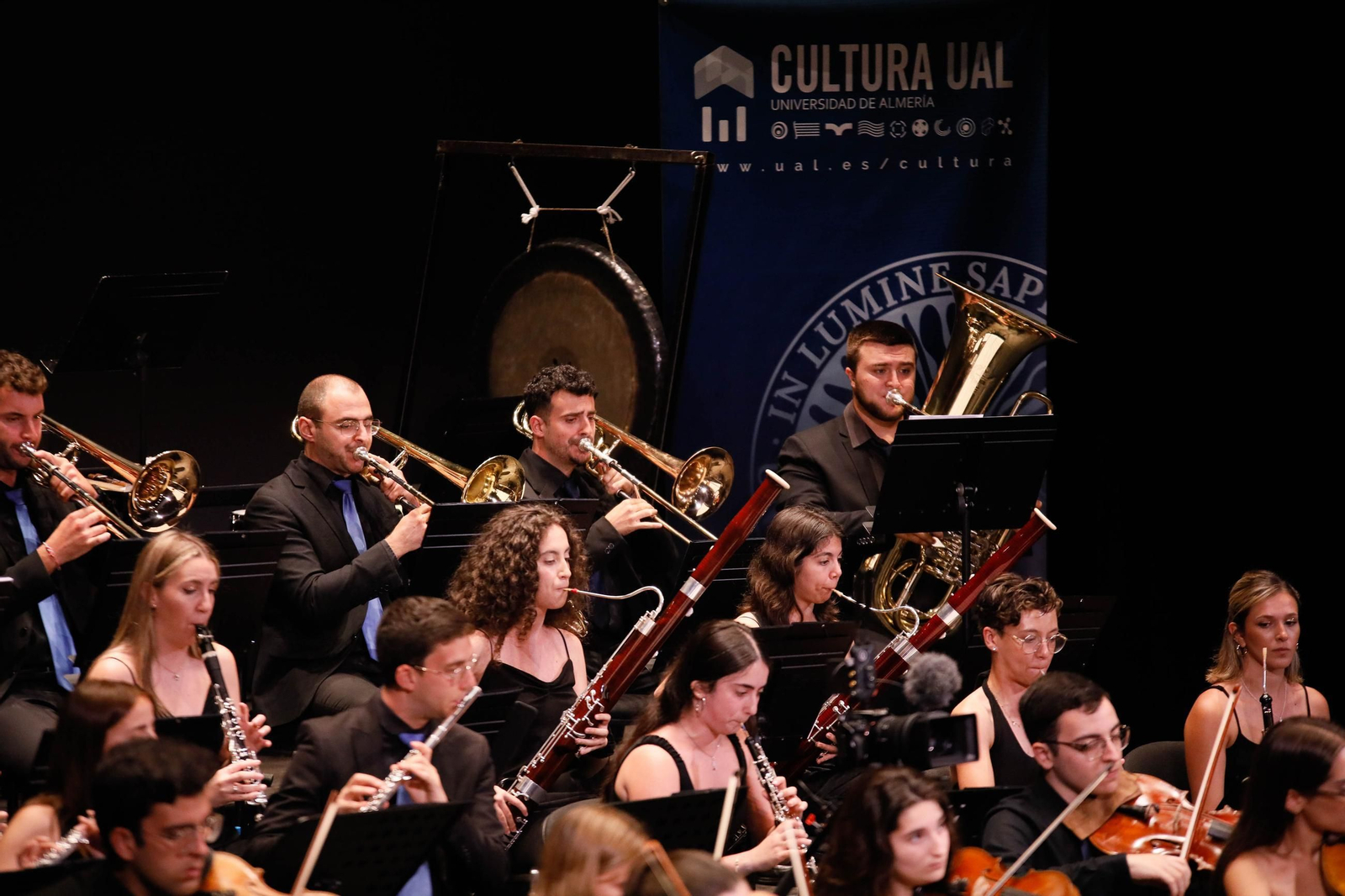 El concierto de la Orquesta de la UAL en el Auditorio Maestro Padilla, en imágenes