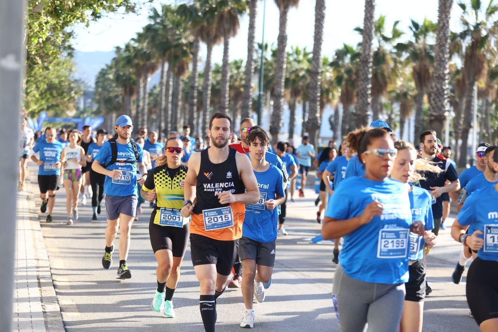 Las mejores fotos de la I Carrera Solidaria Mayoral de Málaga
