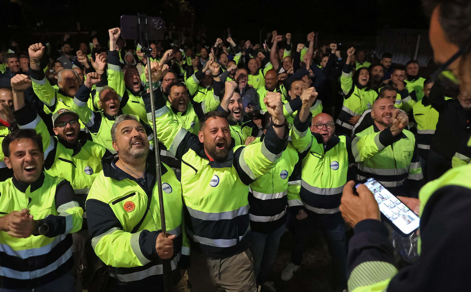 El resultado del referendum a la propuesta del convenio colectivo de Acerinox presentada por el CARL, en imágenes