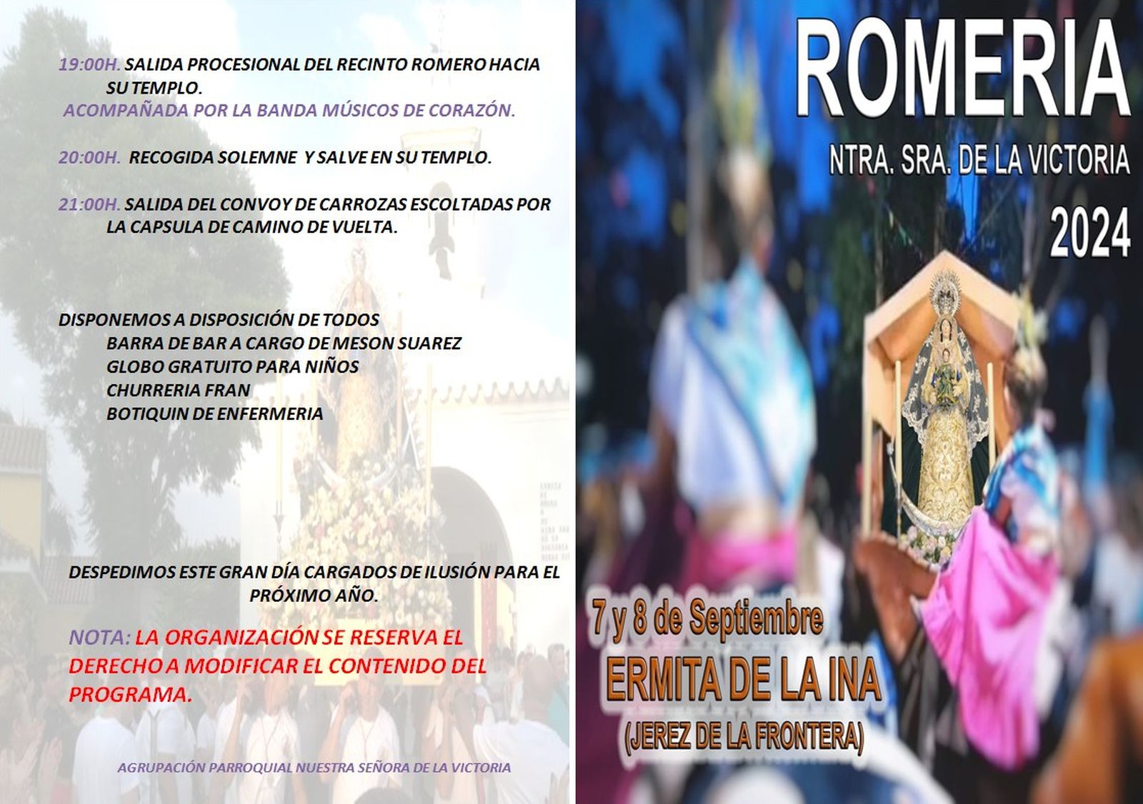 Tríptico de la romería