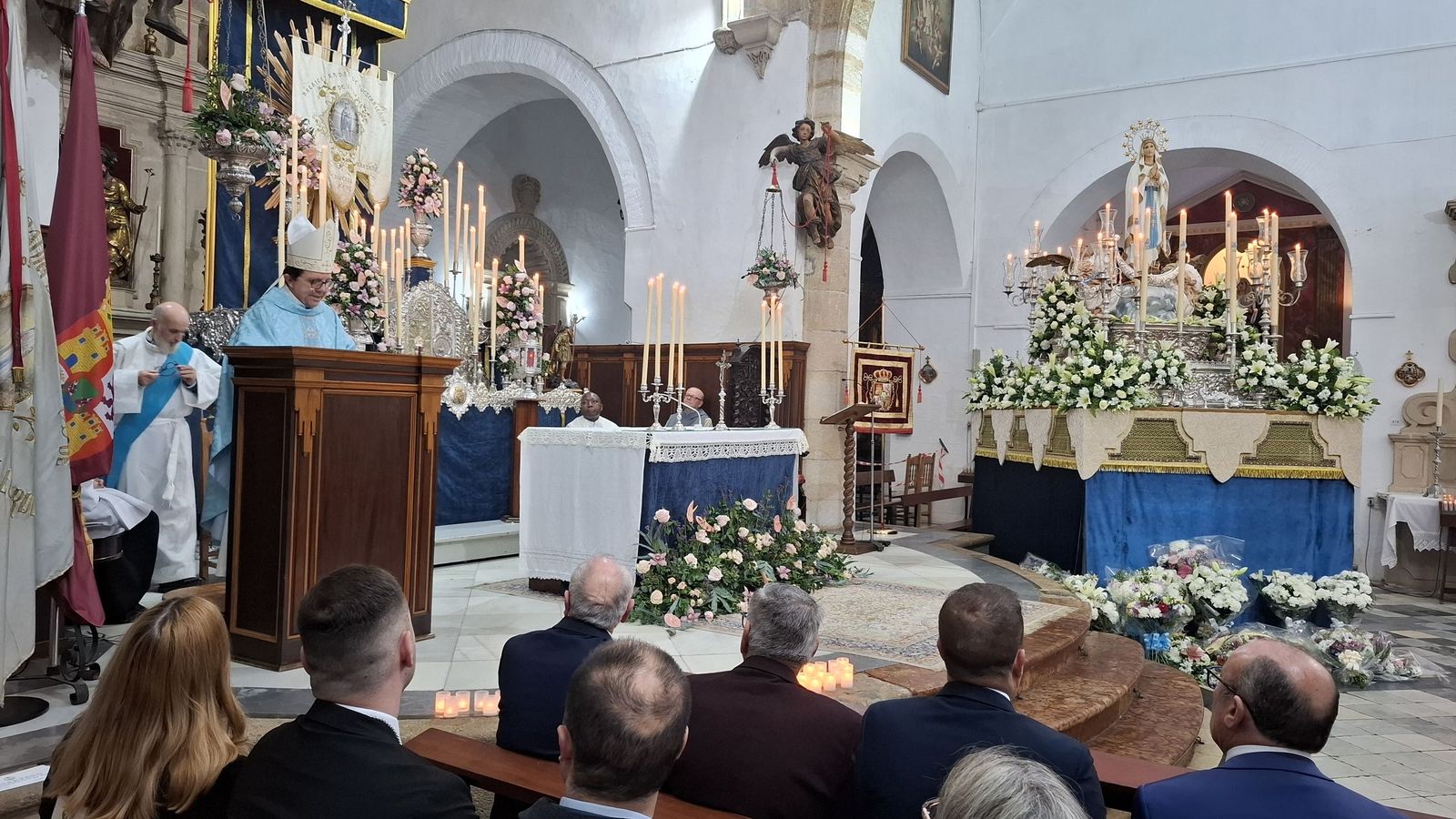 Misa de la festividad de la Virgen de Lourdes de Puerto Real