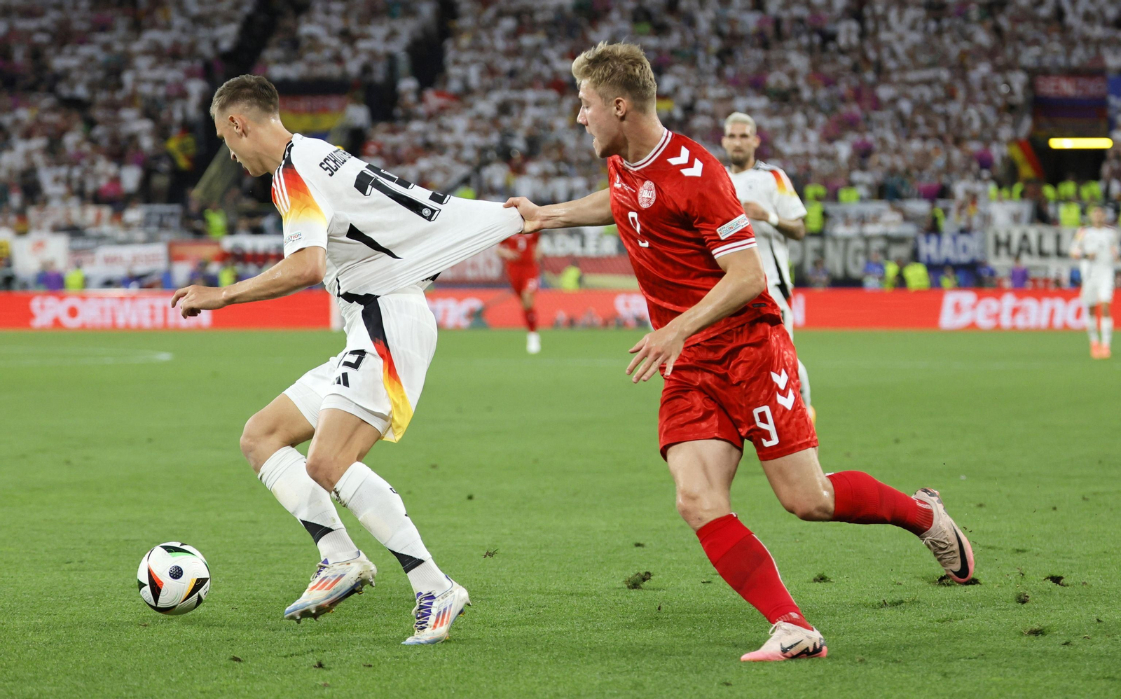 Las mejores fotos del Alemania - Dinamarca