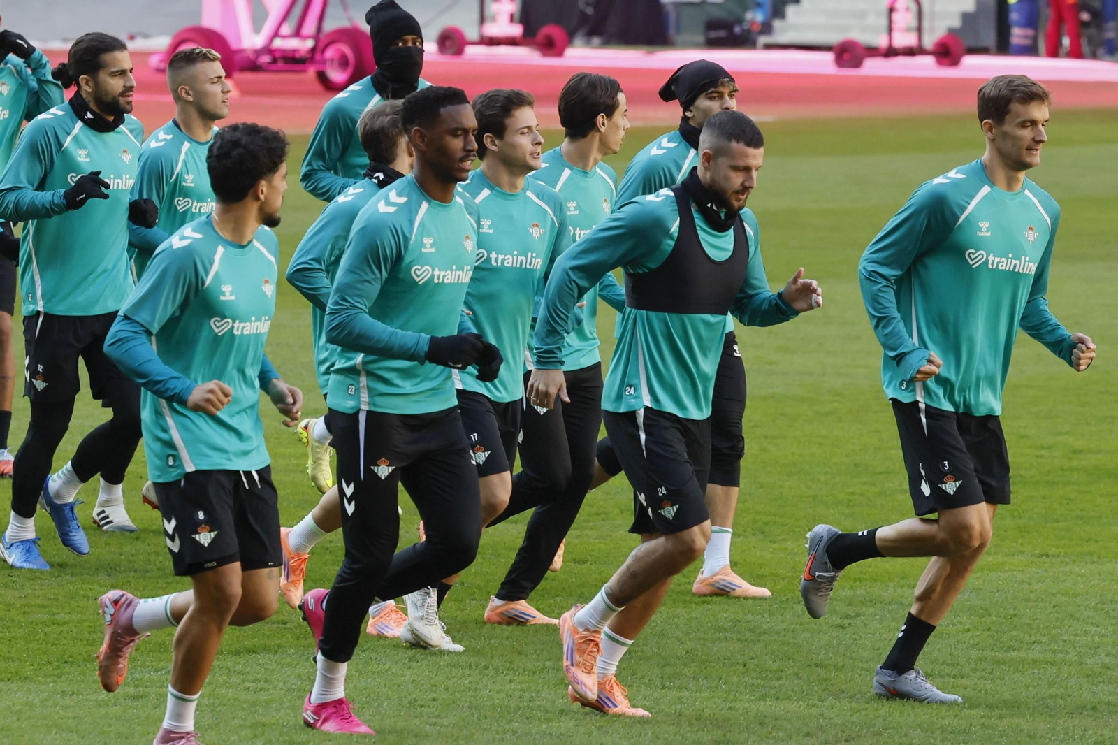 Las fotos de la previa del derbi Sevilla-Betis