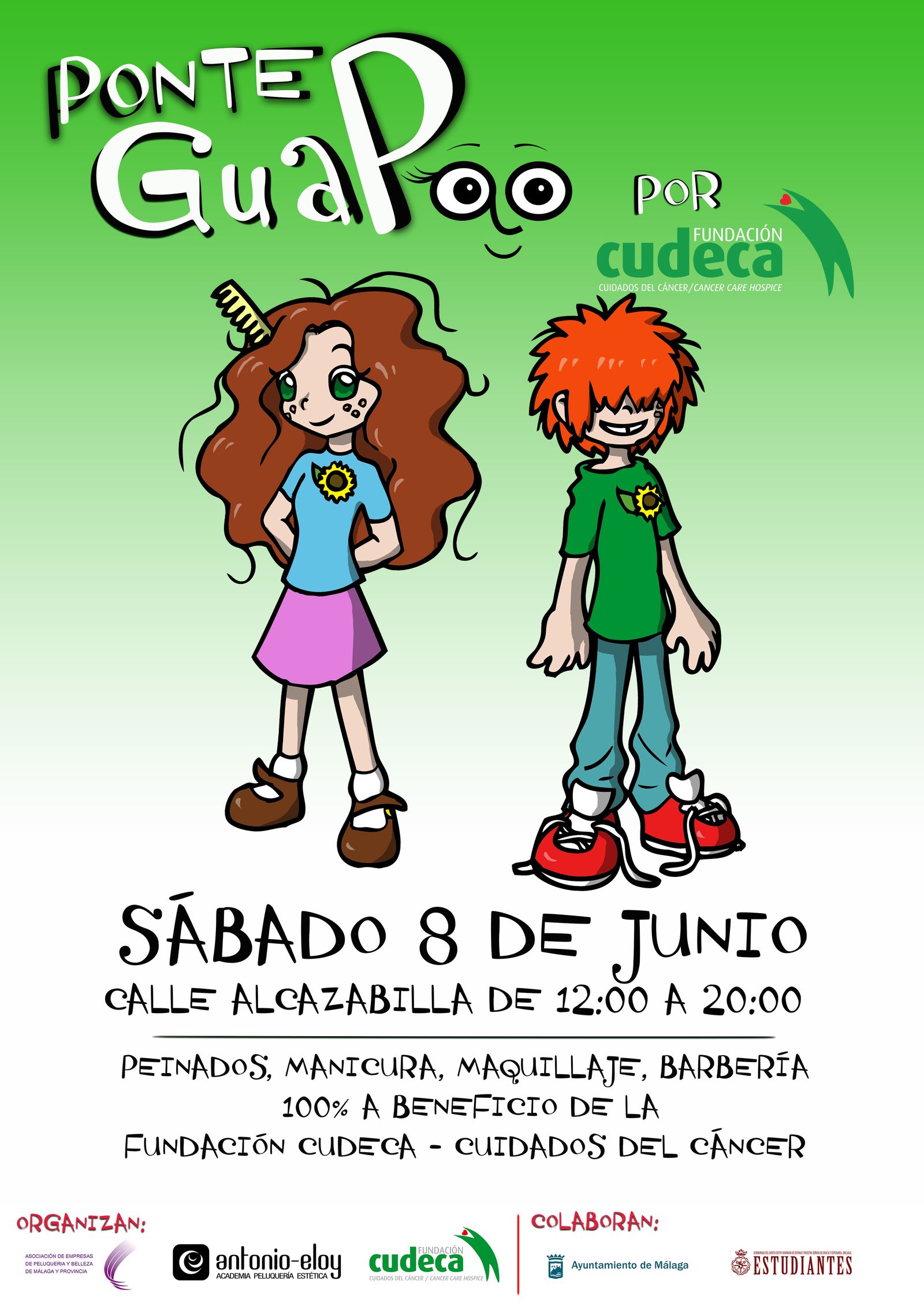 Cudeca te pone guapo. A cambio, échale un cable a Cudeca.