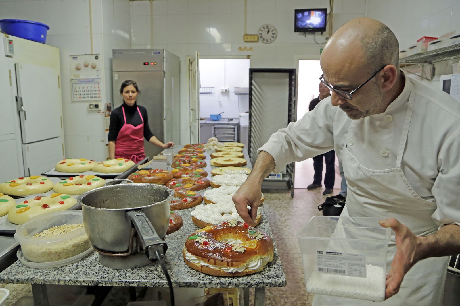 Artesanos del Roscón de Reyes